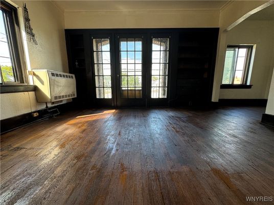Empty room, Interior, Wood Texture Flooring