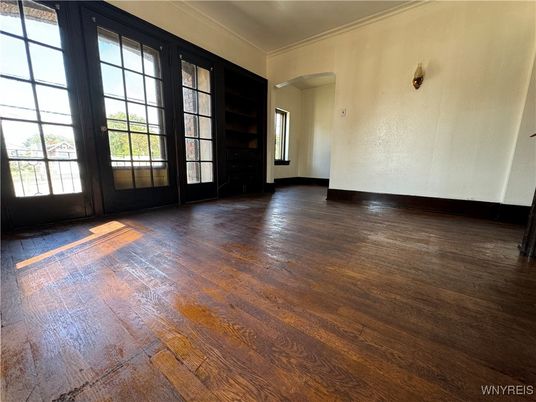 Empty room, Interior, Wood Texture Flooring