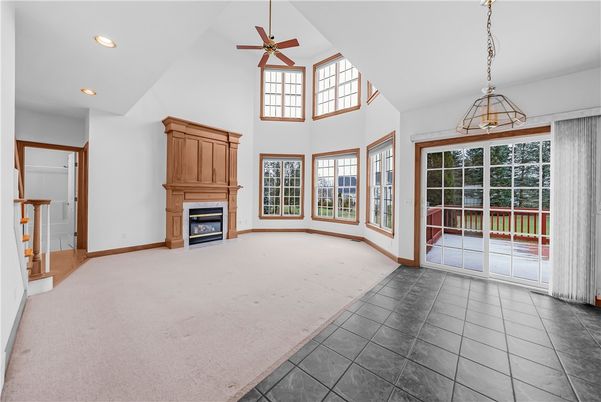 Fireplace, Interior, Pendant Lights, Recessed Lighting