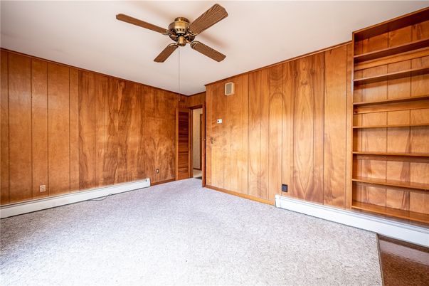 Empty room, Interior, Wooden Walls