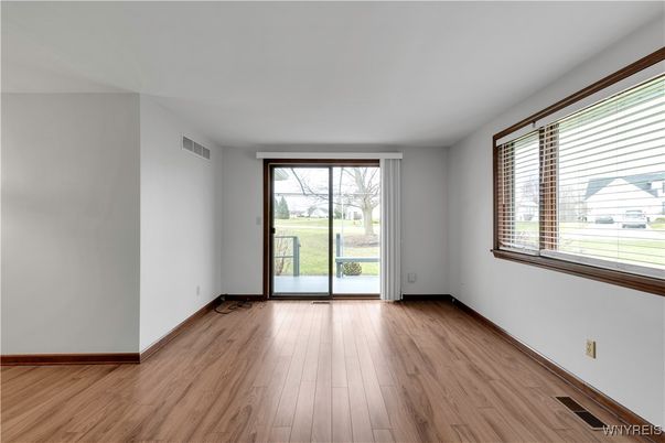 Empty room, Interior, Wood Texture Flooring