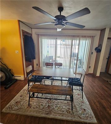 Dining room, Interior, Wood Texture Flooring