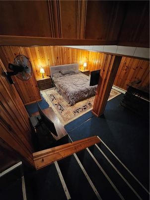Bedroom, Interior, Wooden Walls