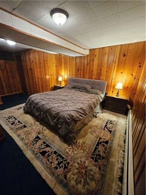 Bedroom, Interior, Wooden Walls