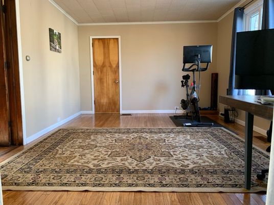 Fitness Equipment, Interior, Wood Texture Flooring