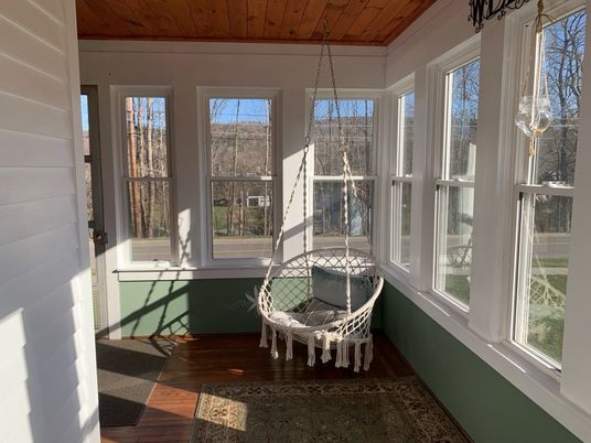 Interior, Sun Room, Wooden Ceilings, Wood Texture Flooring