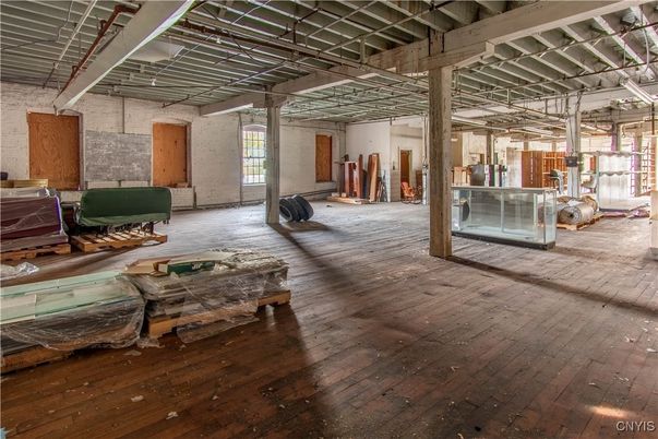 Interior, Stone Walls, Wood Texture Flooring