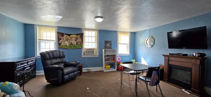 Fireplace, Home Office, Interior