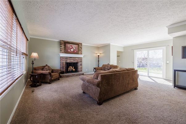 Fireplace, Interior, Living room, Stone Walls