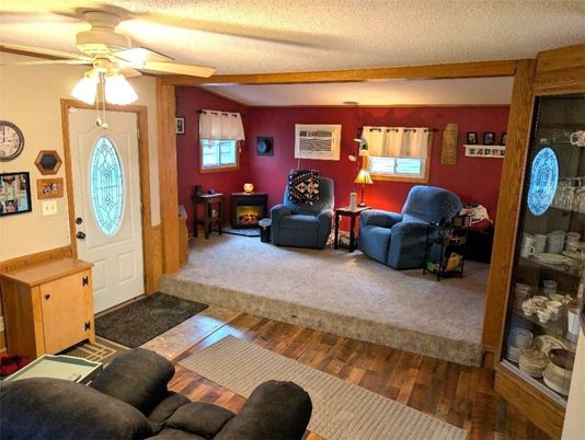 Fireplace, Interior, Living room, Wood Texture Flooring
