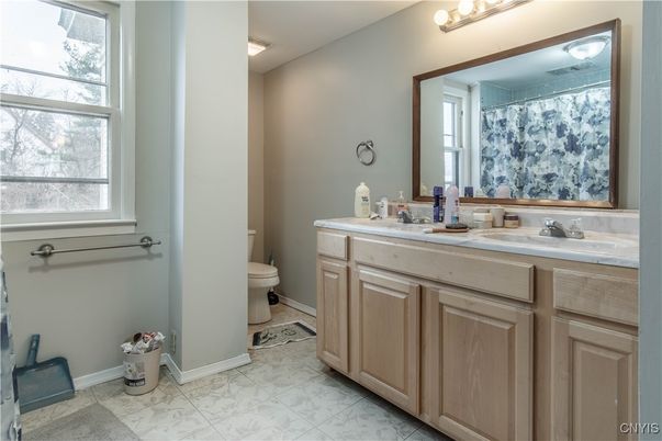 Bathroom, Dual Sink Vanities, Interior, Marble