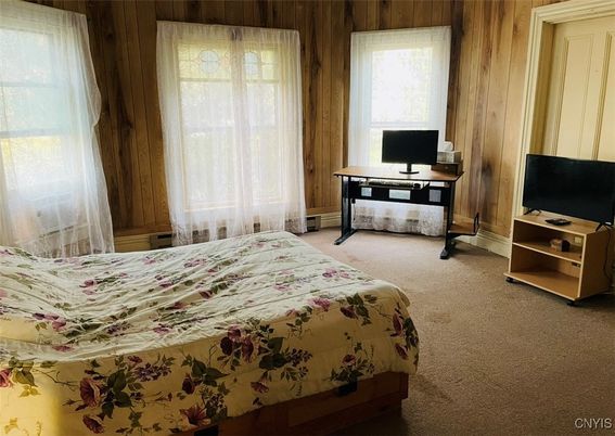 Bedroom, Interior, Wooden Walls