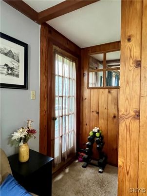 Fitness Equipment, Interior, Wooden Walls