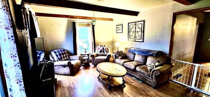 Interior, Living room, Wooden Beams, Wood Texture Flooring
