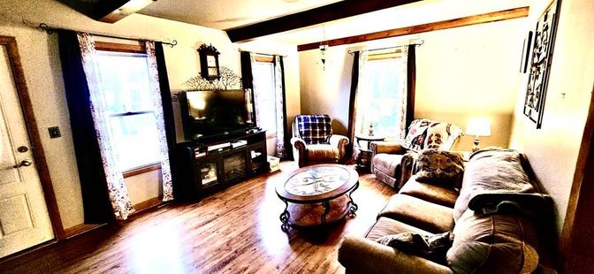 Interior, Living room, Wooden Beams, Wood Texture Flooring