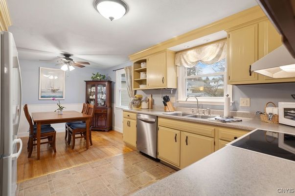 Dining room, Interior, Kitchen, Wood Texture Flooring