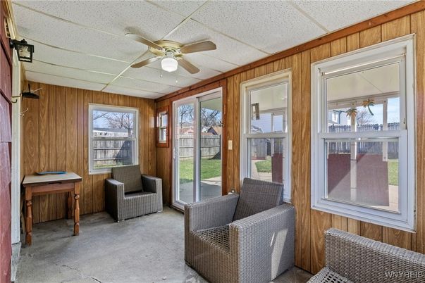 Interior, Sun Room, Wooden Walls