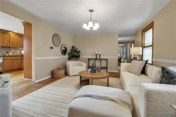 Interior, Living room, Pendant Lights, Wood Texture Flooring