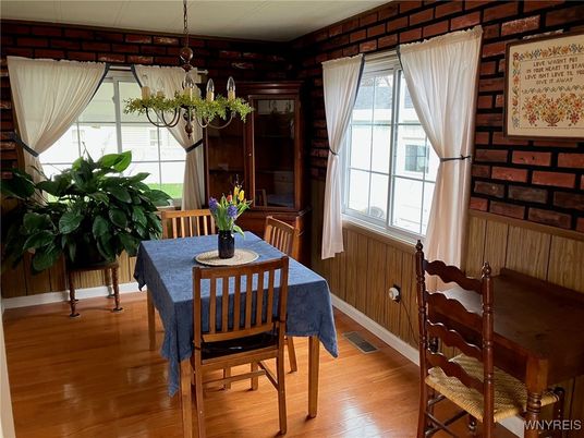 Dining room, Interior, Wood Texture Flooring