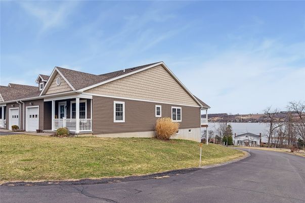 Attached, Exterior, Facade, Water, Ranch