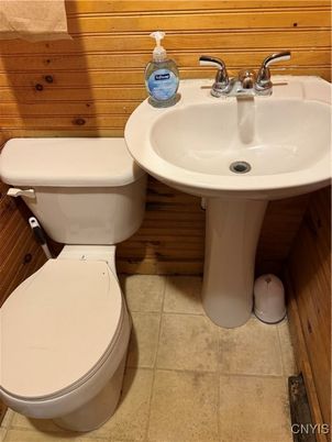 Bathroom, Interior, Wooden Walls