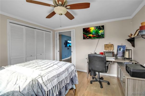 Bedroom, Home Office, Interior, Wood Texture Flooring