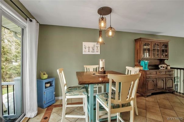 Dining room, Interior, Pendant Lights