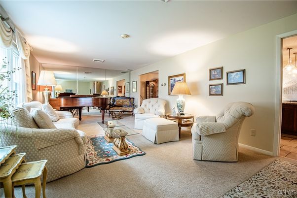 Interior, Living room, Pendant Lights, Piano