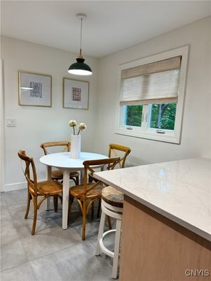 Dining room, Interior, Pendant Lights