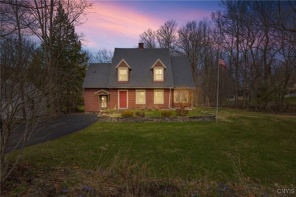 Attached, Backyard, Exterior, Facade, Cape Cod