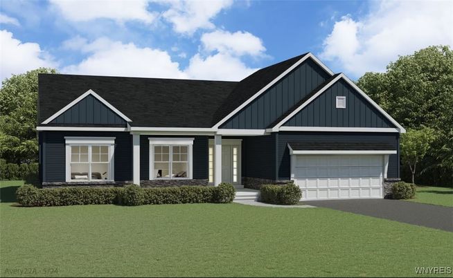 Attached, Exterior, Facade, Farmhouse