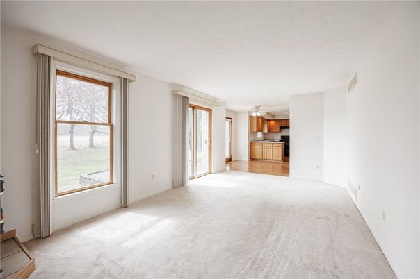 Empty room, Interior, Kitchen