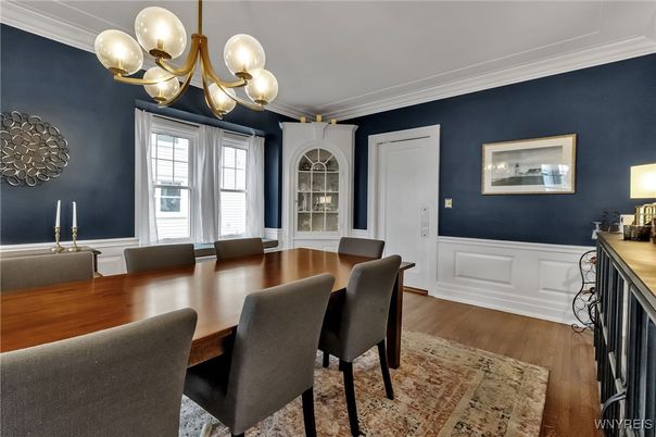 Dining room, Interior, Wood Texture Flooring