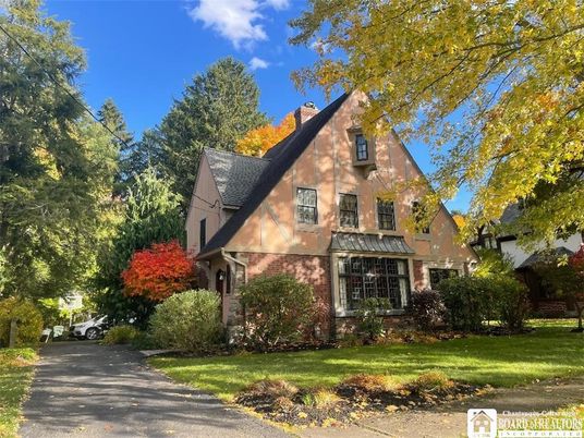 Exterior, Facade, Brick Facade, Tudor Revival