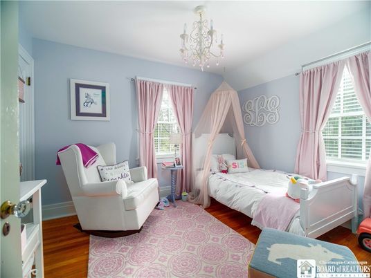 Bedroom, Chandelier, Interior, Wood Texture Flooring