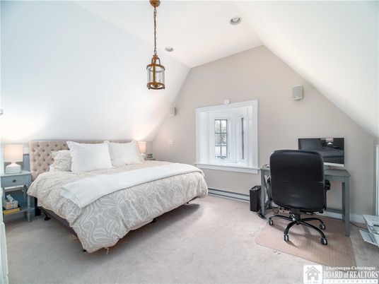 Bedroom, Home Office, Interior, Pendant Lights, Recessed Lighting