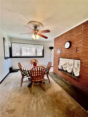 Dining room, Interior, Stone Walls
