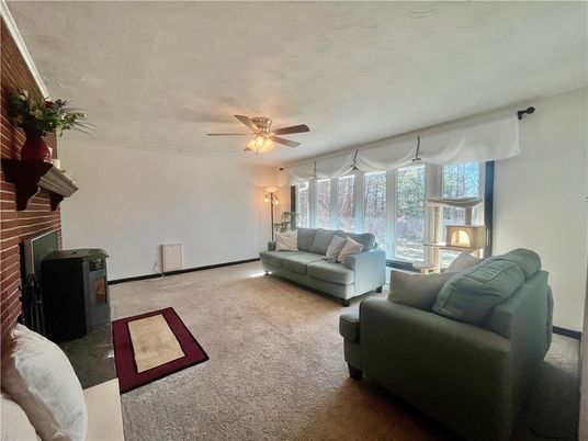 Fireplace, Interior, Living room