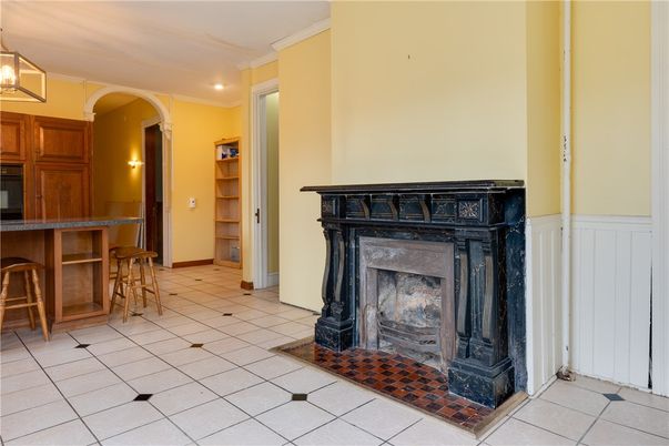 Fireplace, Interior, Recessed Lighting