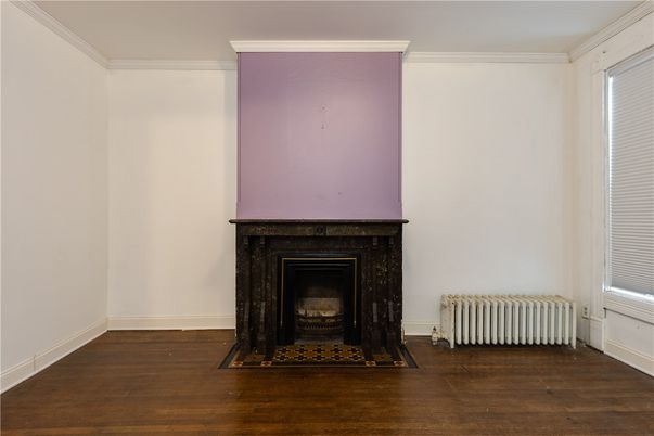 Fireplace, Interior, Wood Texture Flooring