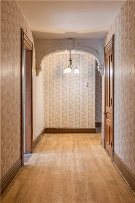 Empty room, Interior, Wood Texture Flooring