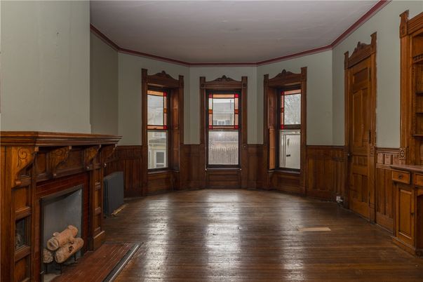 Fireplace, Interior, Wood Texture Flooring