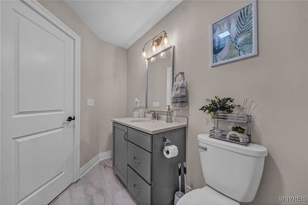 Bathroom, Dual Sink Vanities, Interior, Marble