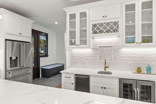 Interior, Kitchen, Recessed Lighting, Stainless Steel Appliances