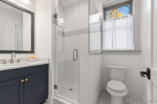 Bathroom, Glass Shower, Interior