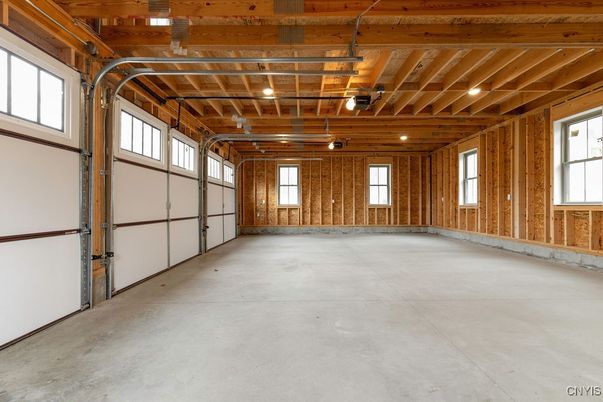 Garage, Interior, Wooden Beams, Wooden Ceilings, Wooden Walls