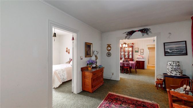 Bedroom, Chandelier, Dining room, Interior