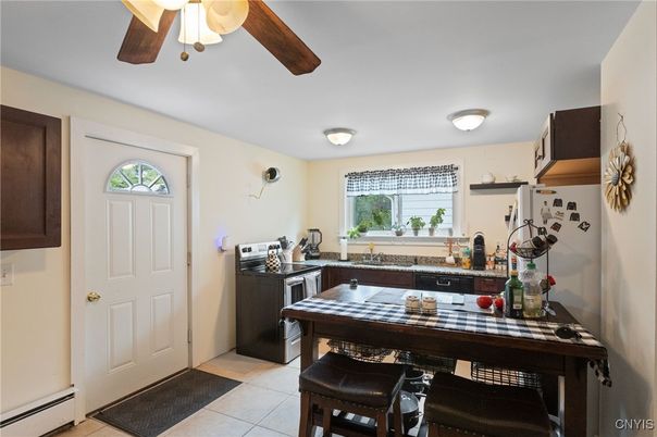 Dining room, Interior, Kitchen