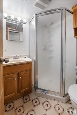 Bathroom, Glass Shower, Interior