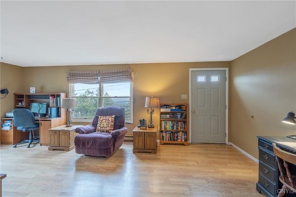 Home Office, Interior, Wood Texture Flooring